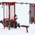 Commercial Multi Functional Strength Training Multi Station Gym Exercise Fitness Equipment Multi Jungle 5 Stations
