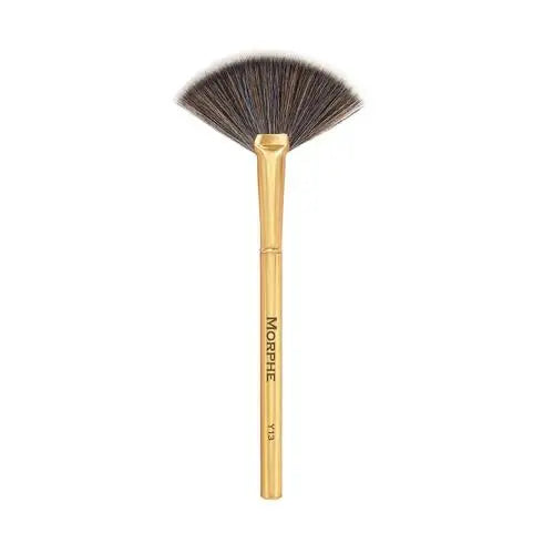 YRX Professional Makeup Brush Set 6PCS Gloss Gold Morph Y Collection Entirely Aluminum Nylon Hair Brush for Face Brocha De