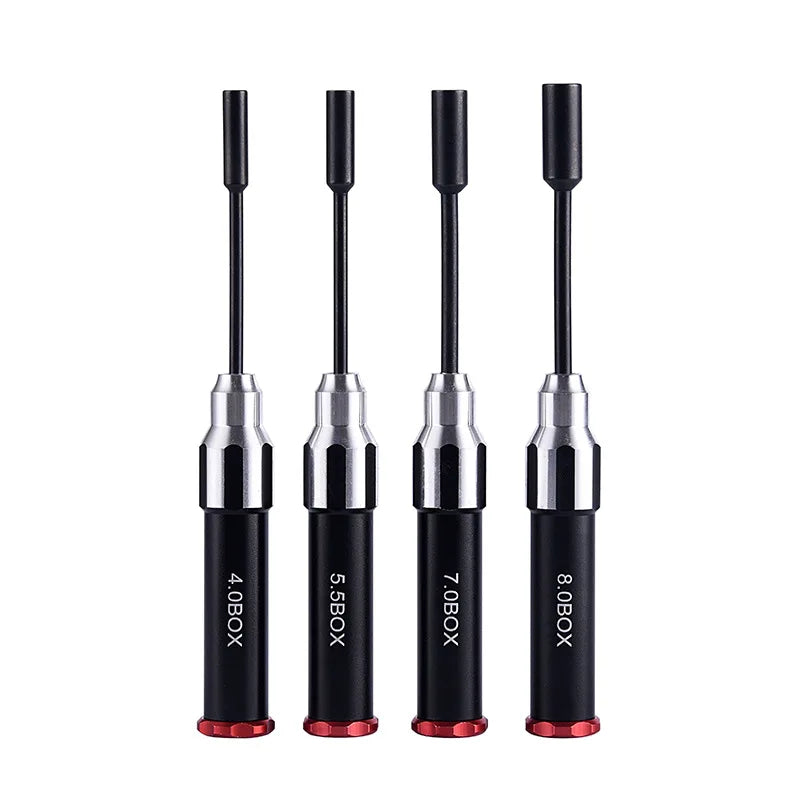 Black Handle Hex Screw Driver Set Wrench RC Car Helicopter Repair 304 Stainless Steel 1:10 Scale App-Controlled 1080p FPV Racing