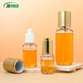 Skin Care Travel Bottle Set 20230412 Transparent PET Plastic Perfume Hair Lotion Pump Jar Cosmetic PET Bottle 20230412