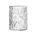Solhui Japanese Hammer Pattern Glass Coffee Cup Water Cup