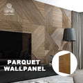 MUMU 3D Ceiling Classic Version Groove Easy Install Decor Fluted Solid Wood Wall Panels for Home Trim