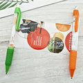 Promotional Banner Ballpoint Pen Custom Flag Advertising Scroll Pen for Calendar