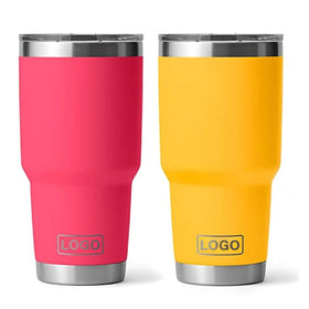 Reusable 30oz Double Wall 18/8 Stainless Steel Vacuum Insulated Drinking Tumbler in Bulk Mug Cup Thermal Custom Logo Laser 30 oz