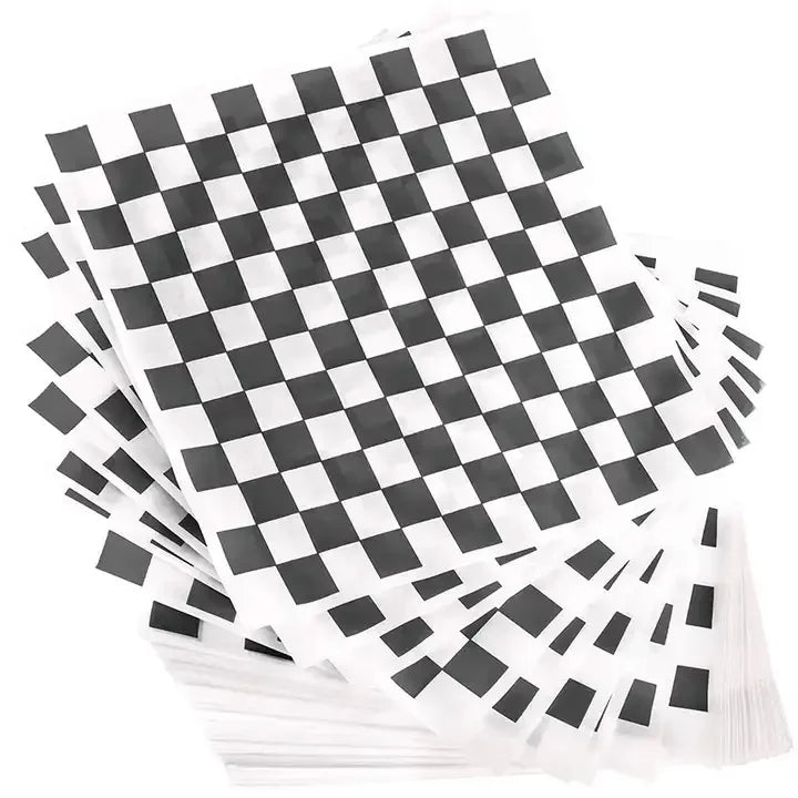 Wholesale Food Grade Wrapping Paper Custom Design and Size PE Coated Sandwich Burger/Meat Roll Bread Packaging Paper