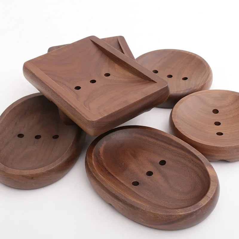 Wholesale Beech Wood Rectangle Japanese Creative Natural Wooden Portable  Soap Dish Unique Soap Dish