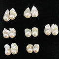 Factory Price 17-19mm Baroque Pearls Big Size Irregular Shape Freshwater Pearl 3A Loose Baroque Pearl Beads