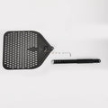 13 Inch Perforated Pizza Peel Rectangular Pizza Shovel Aluminum Hard Coating Pizza Peel Paddle Short Tool