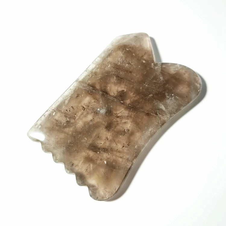 Diy China Factory Seller Gua Sha Comb Bian Smoky Quartz Opalite in Low Price