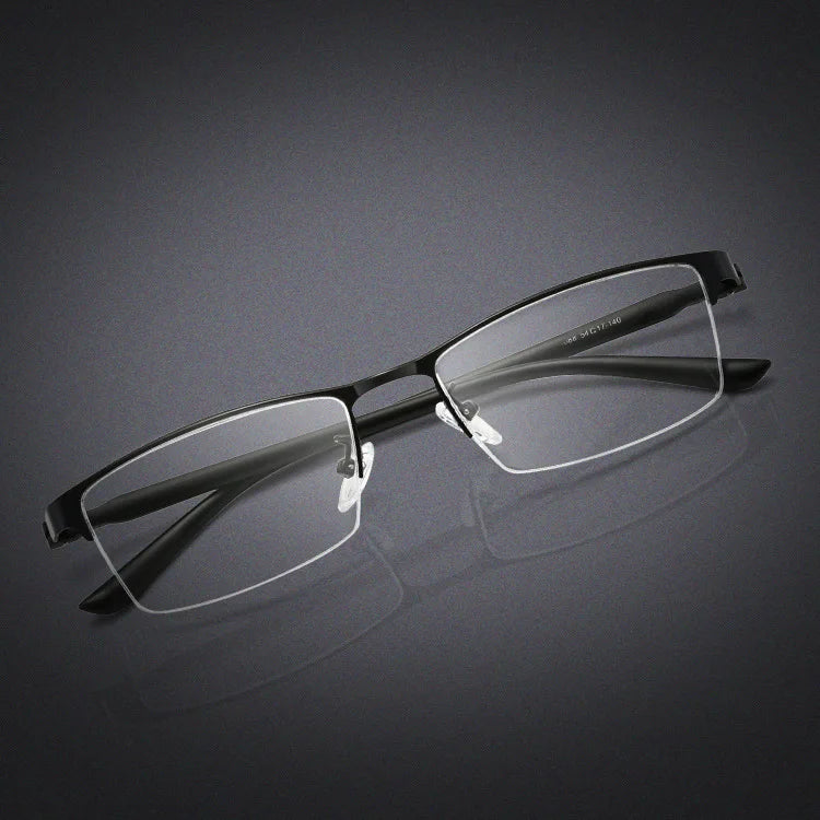 New Design Half Rim Titanium Alloy Optical Glasses Frame Optical Frames Men Eye Glasses Frames for Men Women