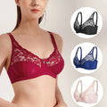 Custom Light Breathable Plus Size Ladies Underwear Gather Removable Breast Pad Wire Free Seamless Push up Bra