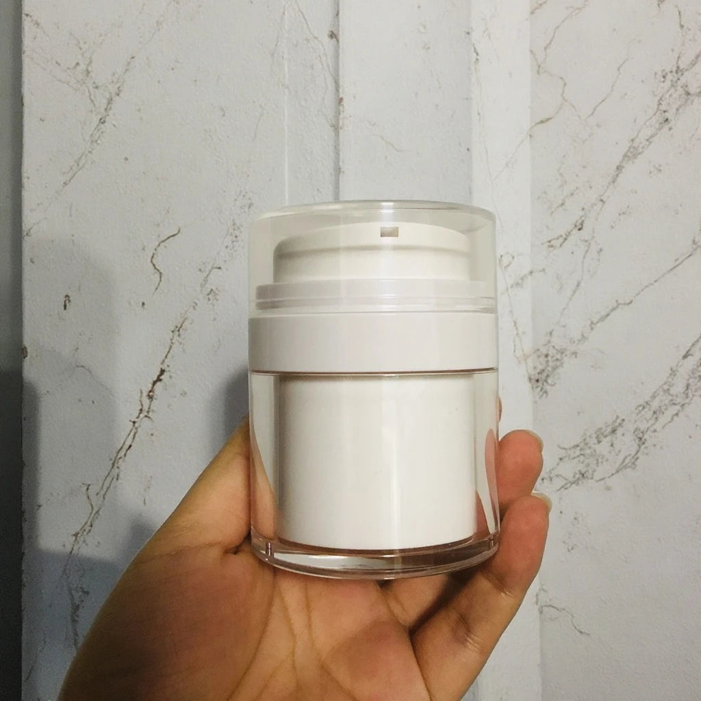 30ml 50ml 80ml 100ml Refillable Cream Jar Vacuum Bottle Empty Container Cream and Lotion Airless Pump Jar