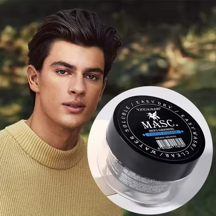 Custom Your Logo Wholesale Natural Coconut Medium Styling Shine Hair Wax for Braids/Course Hair