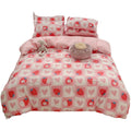Hot Sale Cotton Home Bedding Printing Duvet Cover With Pillowcase Comforter Set