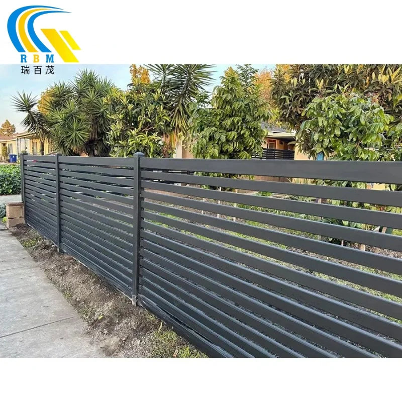 European Style Villa Guardrail Anti-Corrosion Aluminum Art Garden Fence Outdoor House Traffic Barrier