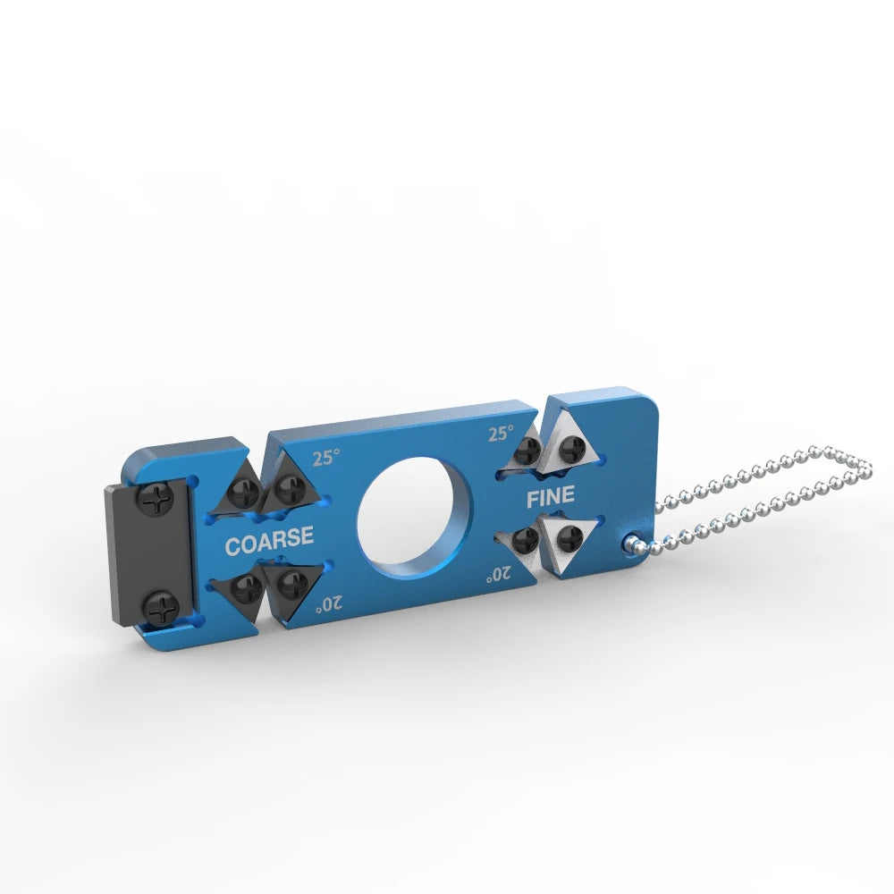 Factory OEM Portable Outdoor Knives Sharpener Promotion Gift Pocket Mini Portable Knife Sharpener With Bottle Opener