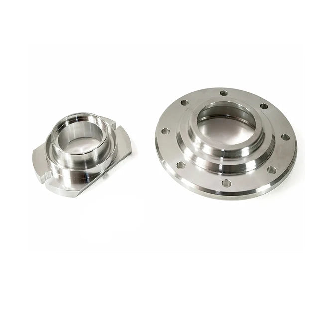 CNC machining mild steel flange female threaded aluminum flange stainless steel flange