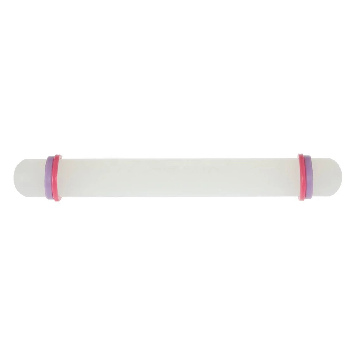 PP Plastic Non-stick  Fondant Rolling Pin Dough Roller with Guide Rings
