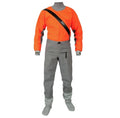 High Quality Professional Kayaking Sailing Fishing Drysuit Breathable Windproof Soft Waterproof Chest Zip Unisex Adult Outdoor
