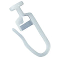 Folding Slider with 9 mm Head for Curtain Rails Lockable Curtain Hooks