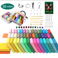 50 Colors Best Selling Set OEM Fun Colorful Educational DIY Play Dough Shapable