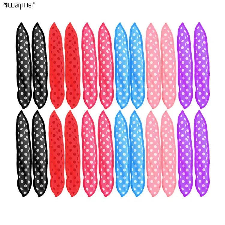 Wanmei Women DIY Magic Sleep Hair Styling Rollers Overnight Curlers Foam Tools Soft Sleep Foam Pillow Hair Curler Rollers Sponge