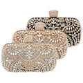 2023 New Evening Bag  Women's Clutch Bag Diamond Encrusted Banquet Gress Evening Bag