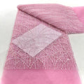 Guangzhou Wholesale Embroidery Beaded Lace Fabric for Dress
