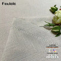 Factory Supply Luxury Blackout Linen Style Jacquard Curtain Fabric Window Curtain