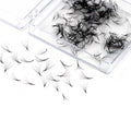 Private Label Premade Fans Volume Lashes Silk Pre Fanned Eyelash Extensions
