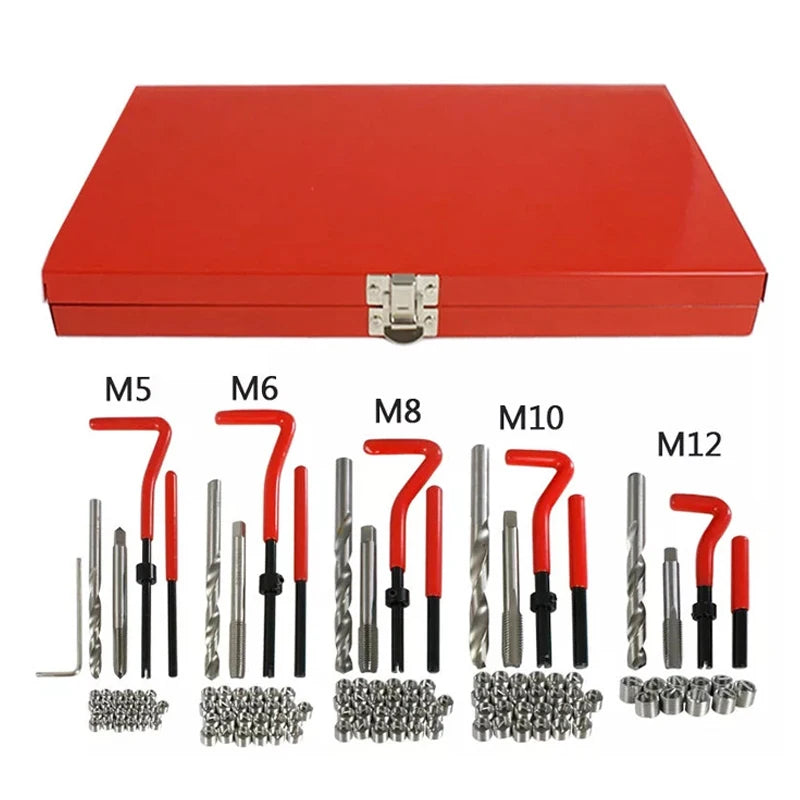 Manufacturer Thread Repair Kit 131pcs M5-M6-M8-M10-M12 Thread Repair Kits