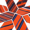 Tailor Smith Brand Custom Men's Classic Stripe Jacquard Woven Polyester Silk Tie Formal Party Suit Necktie