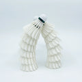 Dmantis Brand D45 Badminton Shuttlecocks 3in1 Goose Feather Training & Match Use 74-78 Speed 5g Hot Sales