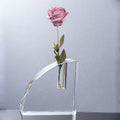 Personalized Custom Crystal Vase Modern Decorative Handmade Wedding Table Decoration Clear Crystal Glass Flower Vase