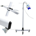 Dental Equipment Portable Laser Standing Type Mobile Teeth Whitening Machine With 6 Led Blue Light
