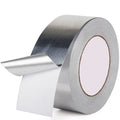 Aluminum Foil Tape High Temperature Resistant Silver Metal Duct Sealing for HVAC Pipe Repair Heat Shield Flame Retardant
