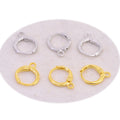 Wholesaler Round Open Loop for Earring Designs French Hook Fish Hook Earrings for DiY Earring Jewelry Making