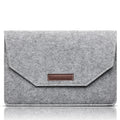 Custom Laptop Sleeve Felt Cosmetic Bag Protective Case Storage Liner Bag Felt Jewelry Pouches Felt Leather Pouch for Laptop Eco