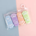 Kawaii Stationery Highlighter Set Creative Cat Claw Design Mini Marker Pen with Color