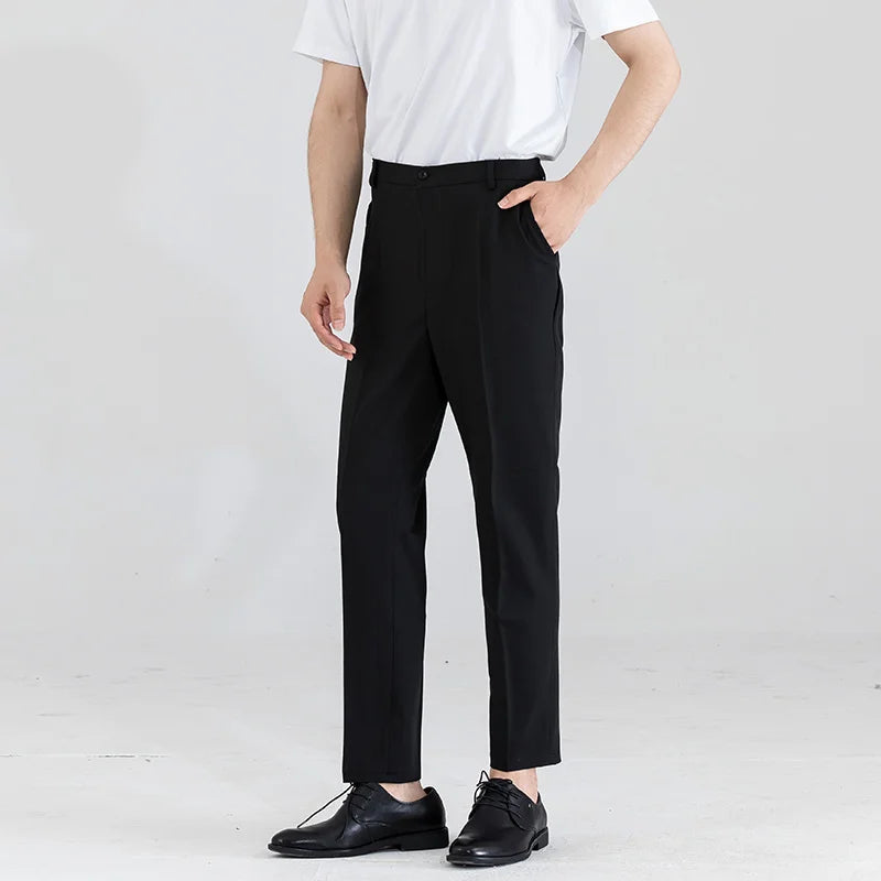 Wholesale Business Casual Bank Uniform Work Pants for Corporate Office Unisex Company Uniform Pants Trousers  for Men Women