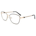 HIGO 2524 Classic Metal Glasses for Computer Use Lightweight Daily Wear Unisex Optical Frames in Stock Wholesale
