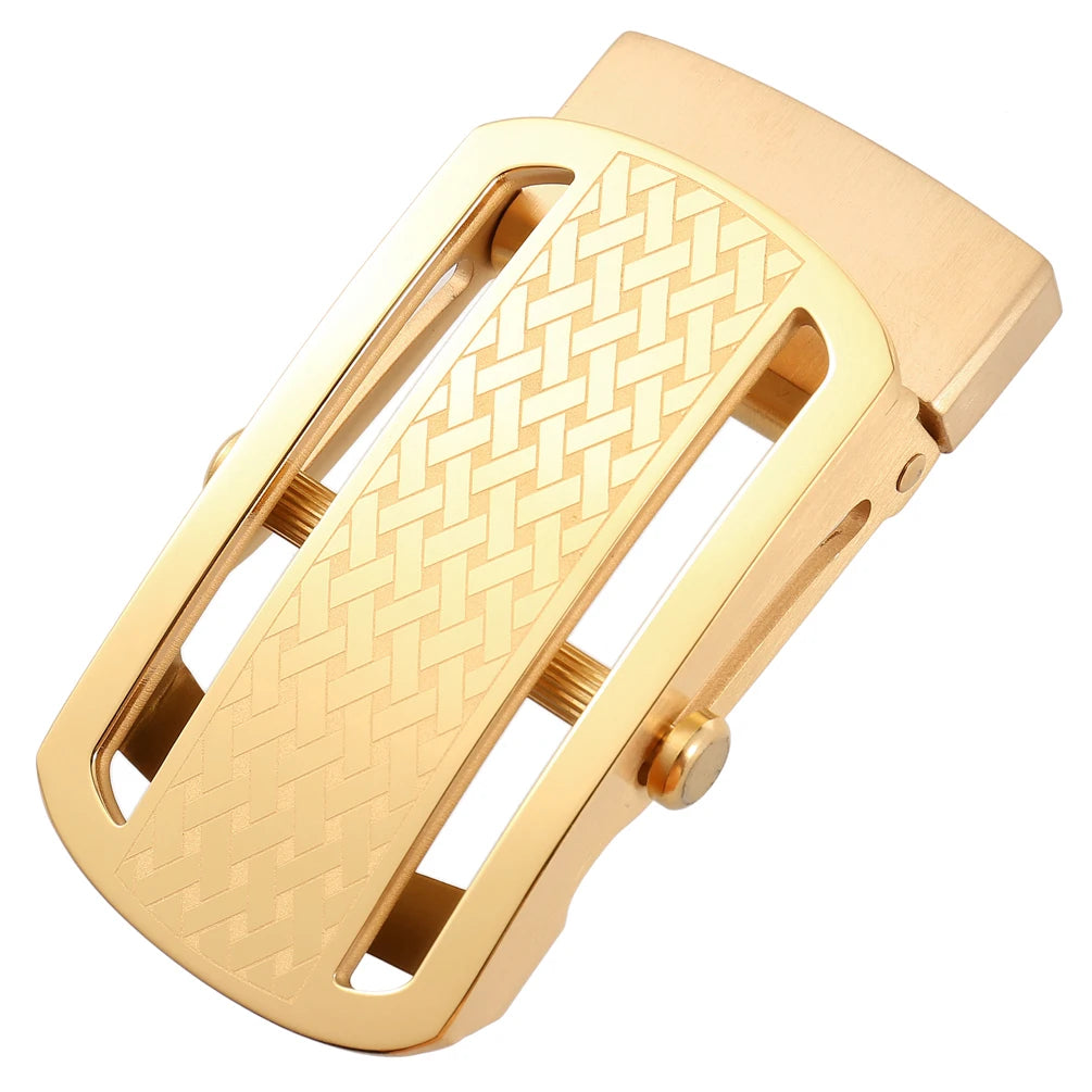 LY36-61537 Factory Custom Logo All-match Stainless Steel Roller Belt Buckle Stainless Steel Solid Buckles for Leather Belts