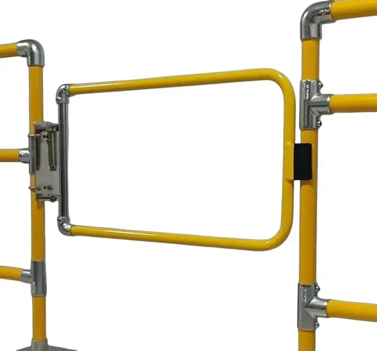 High 500mm Stainless Steel Self-Closing Safety Gate for Handrails Industrial Tool with Hot DIP Galvanized Single Opening