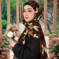 Trendy Women's Love Pattern Rayon Hijab Scarf and Shawl High Fashion Ethnic Scarves & Shawls