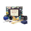 Estick Traditional Organic Japanese Handheld Matcha Whisk Set for Enjoying Matcha Green Tea