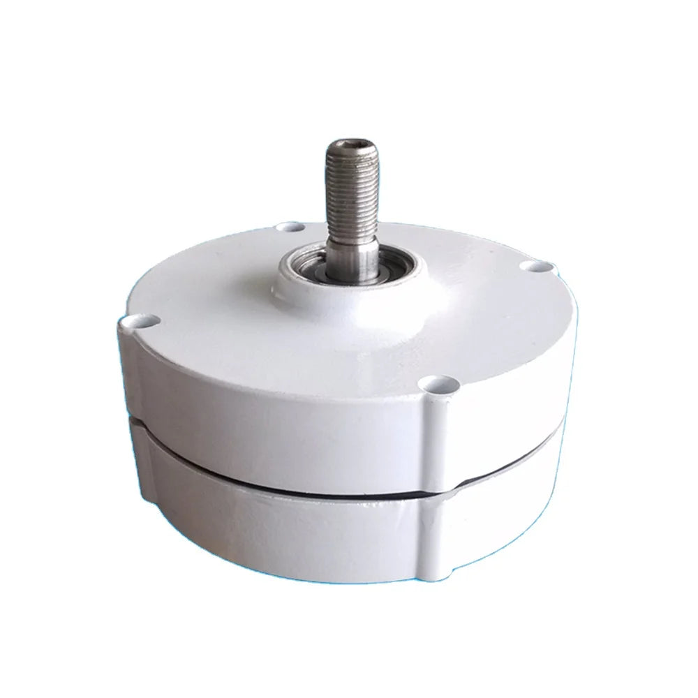 Low Speed 100W 12V 24V 48V 3 Phase Gearless Permanent Magnet Generator AC Wind Turbine Water Turbine DIY Windkraftanlage