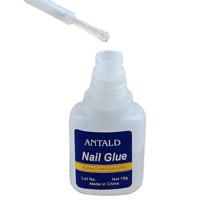 Fluorescence Healthy Super Strong Adhesive Nail Tips Glue Gel Long Lasting Nail Glue Gel Press on Nail Extension Tips