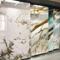 Waterproof 1220*2440mm pvc uv marble sheet 3mm high glossy pvc marble wall panel for living room
