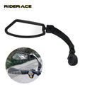 RIDERACE  MTB Road Bike Rear View Mount Flexible Mirror 360 Degree Rotate Bicycle Safety Riding Backsight Bike Reflector Mirror
