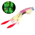 120g 150g Large Simulation Squid Lures Baits Fishing Soft Luminous Lures with 3D Holographic Eyes Jig Hooks Inside Lead Block